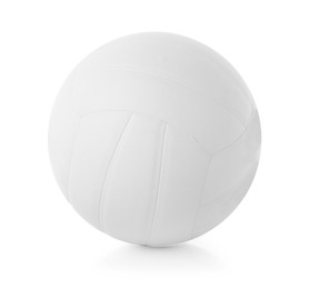 Photo of One volleyball ball isolated on white. Sports equipment