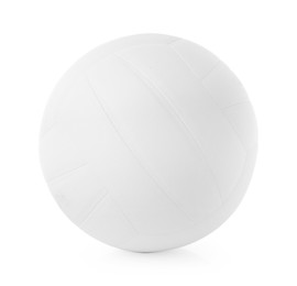 Photo of One volleyball ball isolated on white. Sports equipment