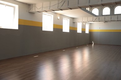 Photo of View of empty studio with many windows