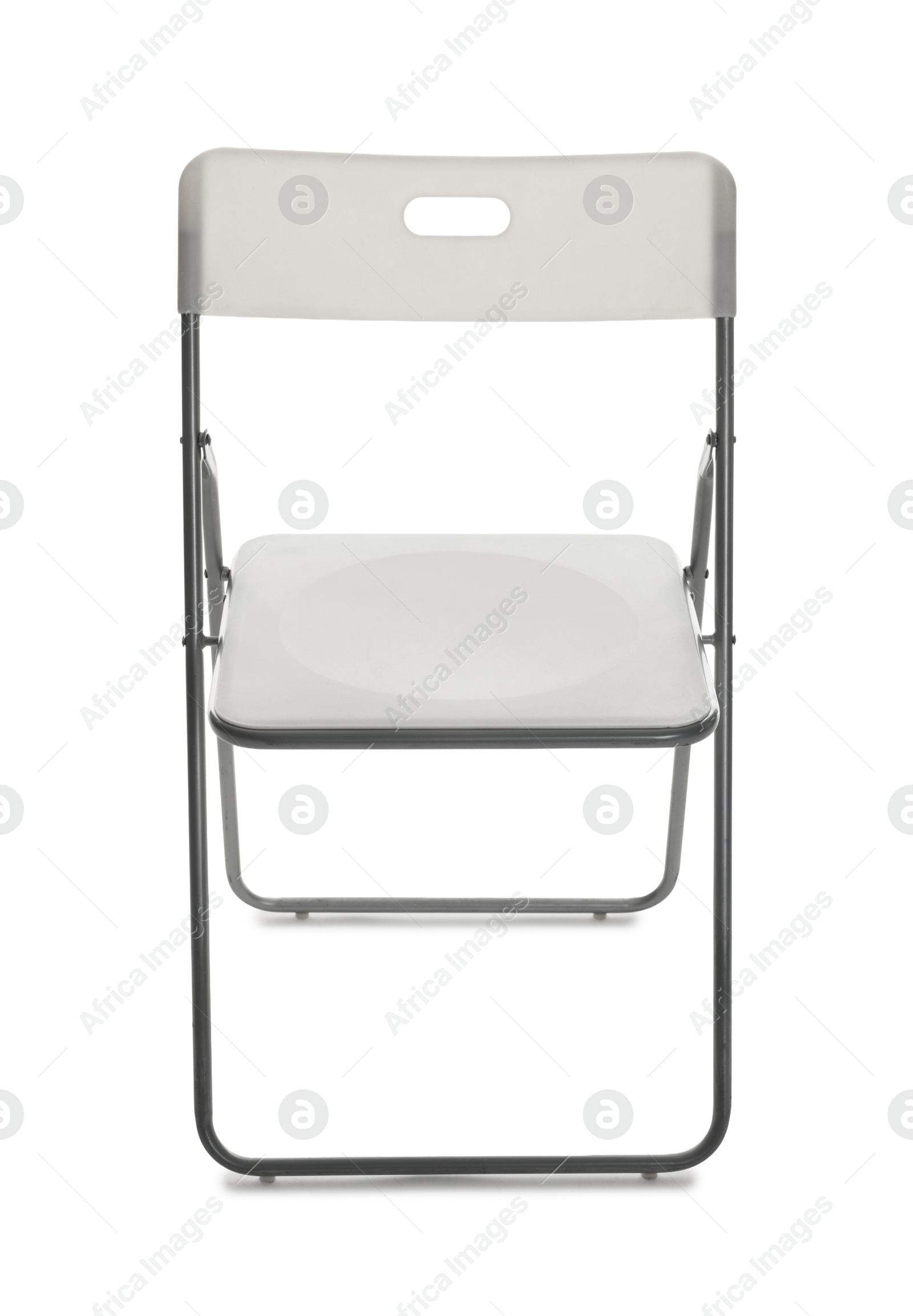 Photo of Stylish chair isolated on white. Used stuff