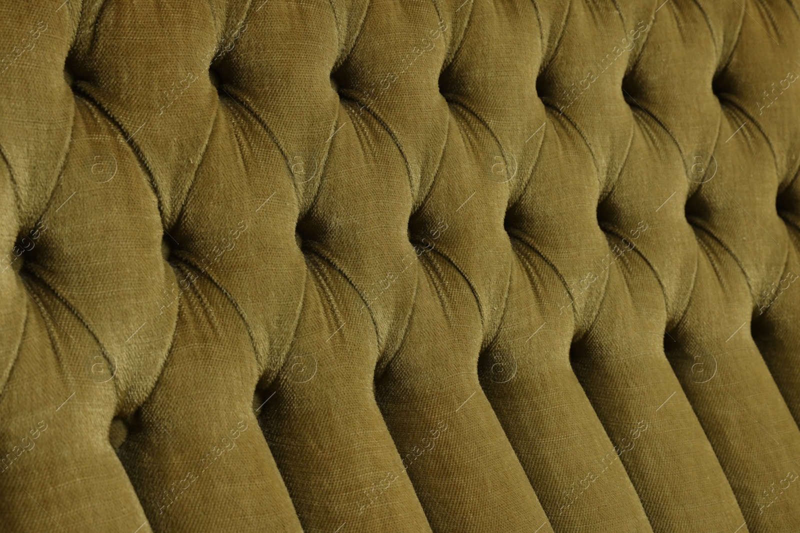 Photo of Soft sofa as background, closeup. Used stuff
