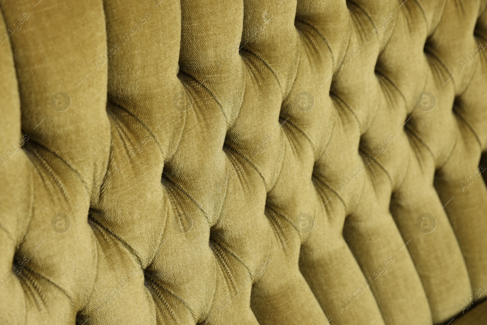 Photo of Soft sofa as background, closeup. Used stuff