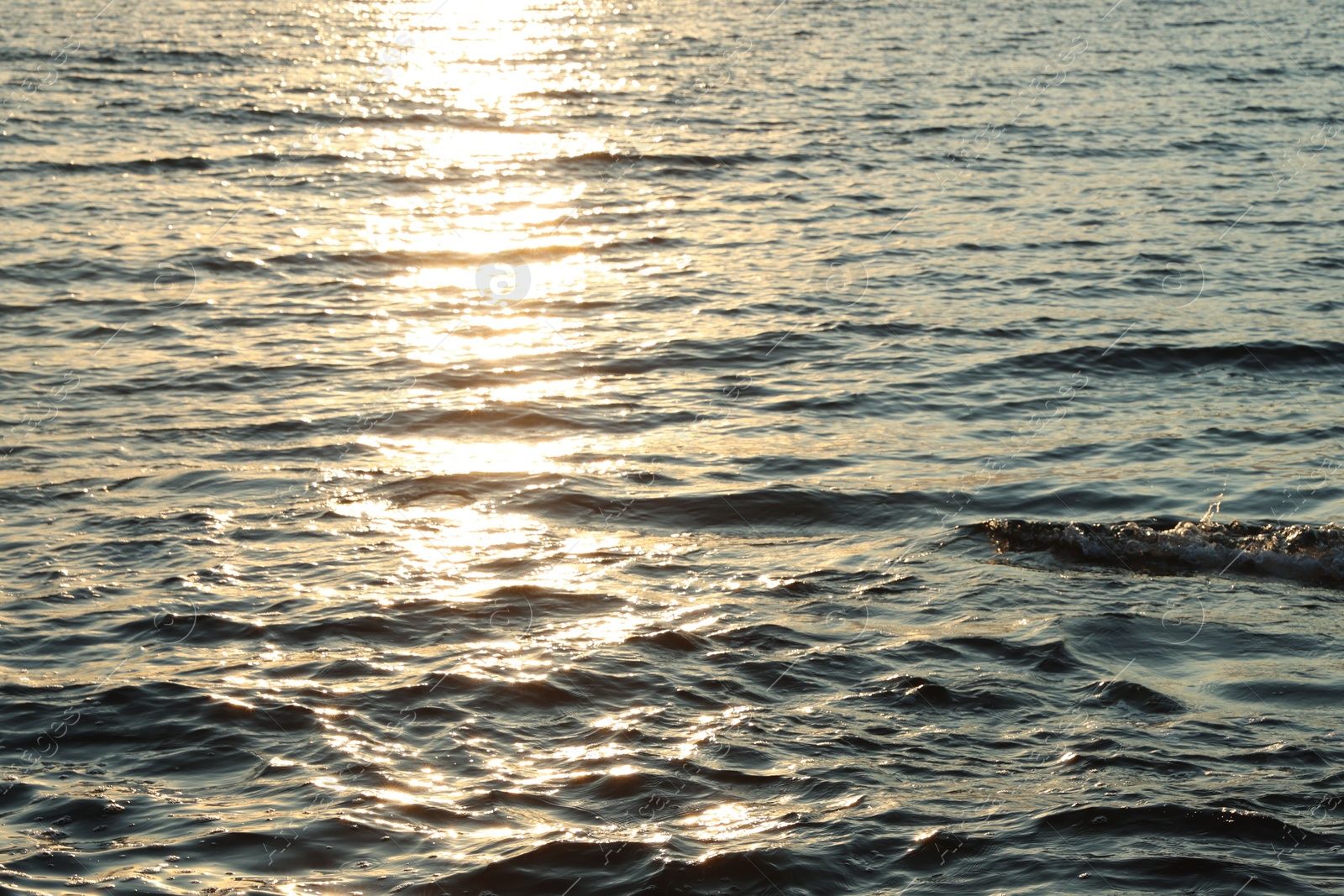 Photo of Beautiful wavy sea outdoors on sunny day