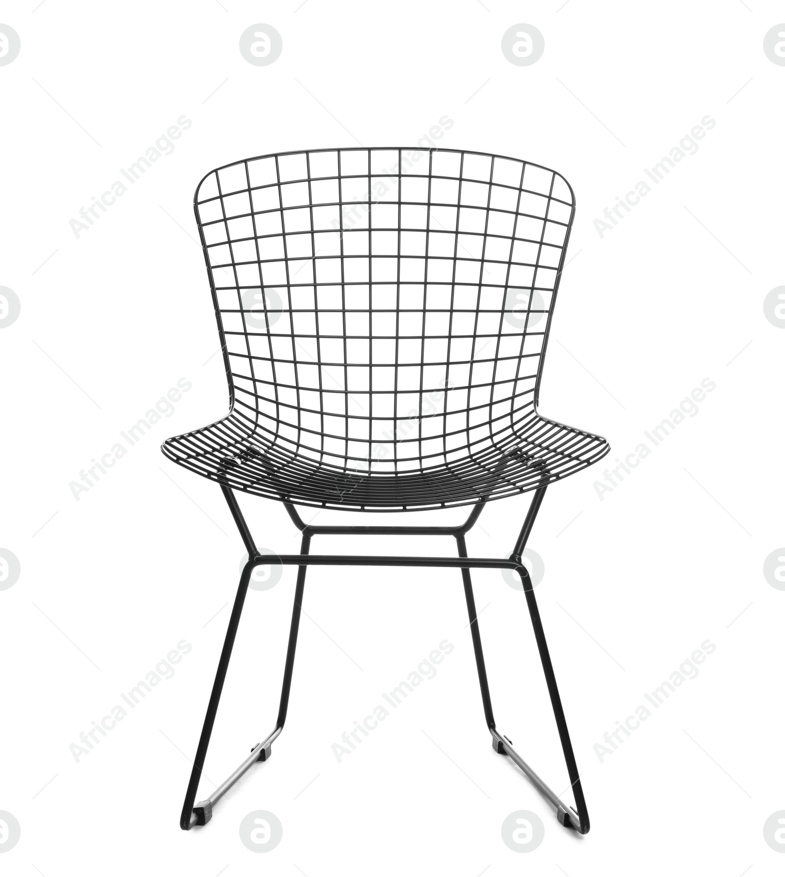 Photo of Stylish chair isolated on white. Used stuff