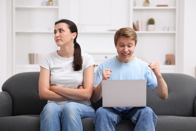 Photo of Woman feeling jealous of man's success at home
