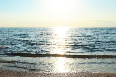 Photo of Picturesque view of beautiful sea on sunny day