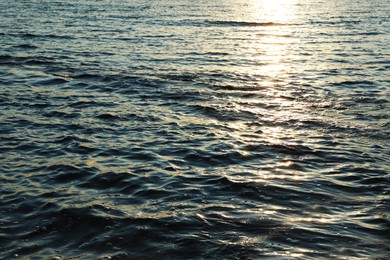 Photo of Beautiful wavy sea outdoors on sunny day