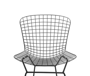 Photo of Stylish chair isolated on white. Used stuff