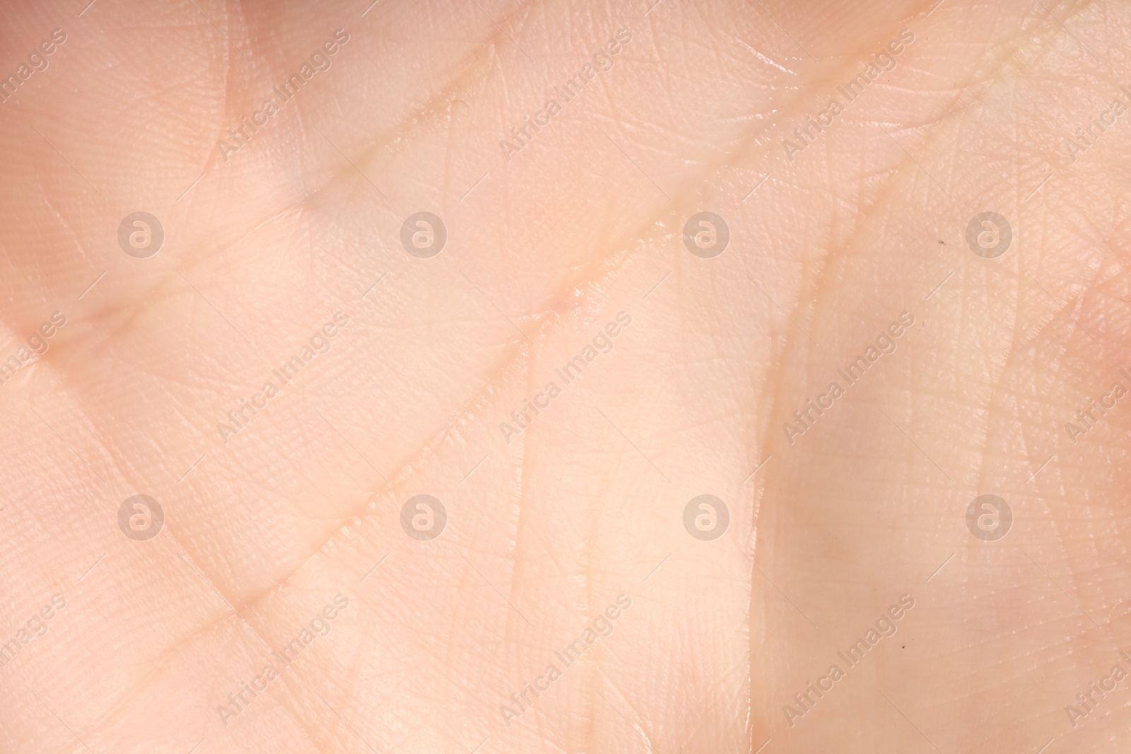 Photo of Human skin, closeup view. Detailed texture of surface