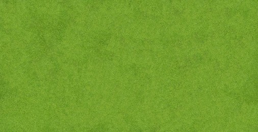 Image of Lush green grass, top view. Banner design