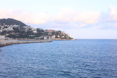 Photo of Beautiful view of city near sea at summer