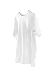 Photo of T-shirt isolated on white. Mockup for design