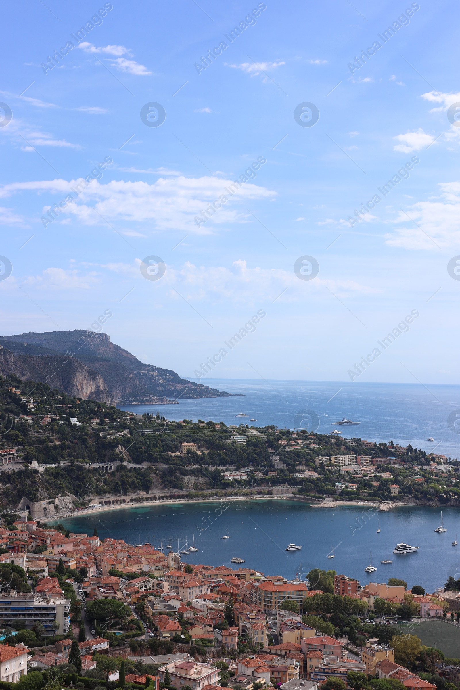 Photo of Nice, France - September 1, 2025: Picturesque view of city, sea and boats
