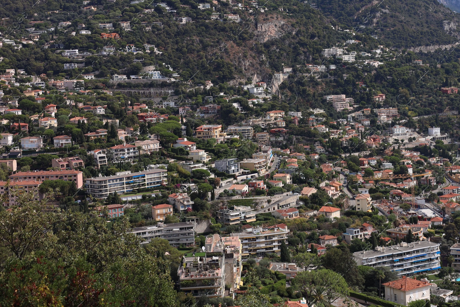 Photo of Nice, France - September 1, 2025: Picturesque view of city with buildings and trees