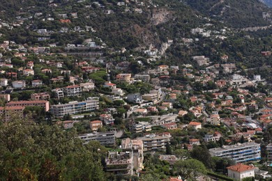 Photo of Nice, France - September 1, 2025: Picturesque view of city with buildings and trees
