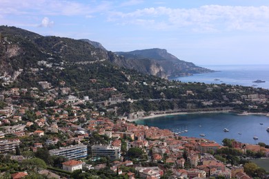 Photo of Nice, France - September 1, 2025: Picturesque view of city, sea and boats