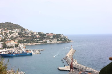 Photo of Nice, France - August 24, 2025: Picturesque view of harbor and city