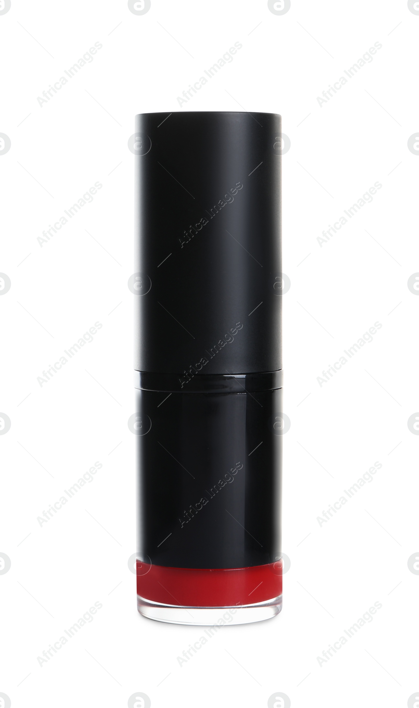 Photo of Lipstick on white background. Professional makeup product