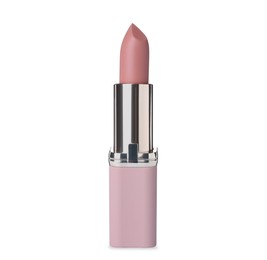 Photo of Beautiful lipstick isolated on white. Makeup product