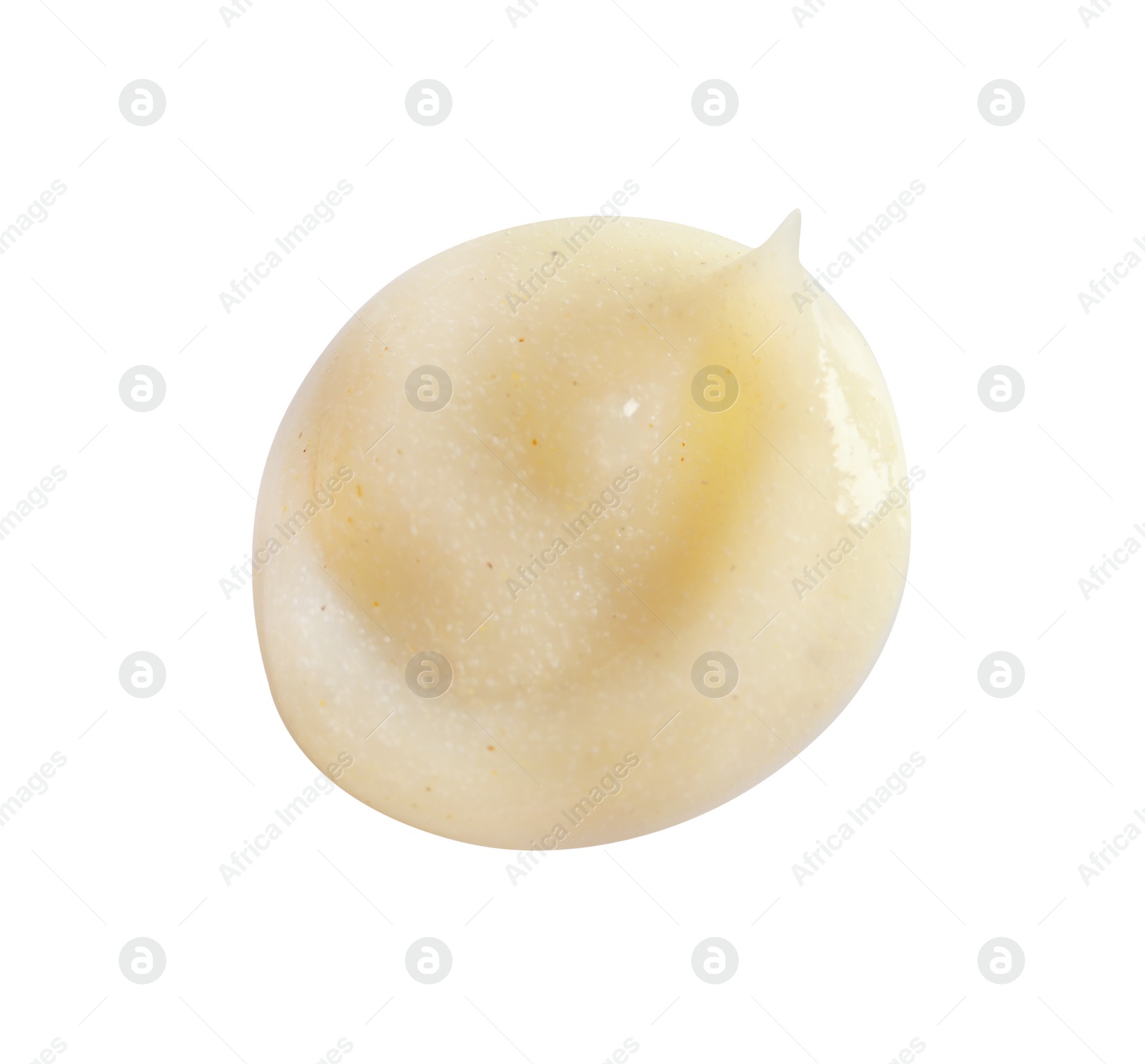 Photo of Sample of scrub isolated on white, top view