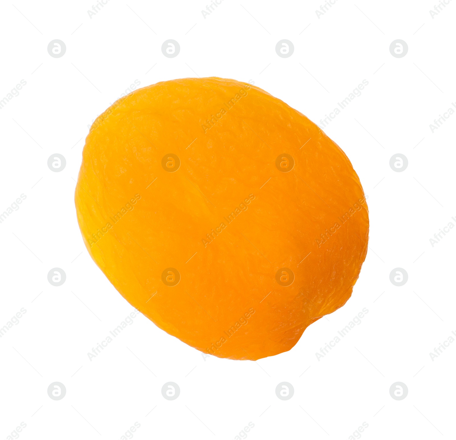 Photo of Tasty apricot isolated on white. Dried fruit