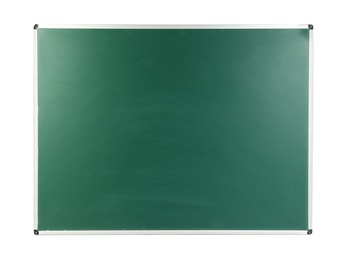 Clean chalkboard on light background