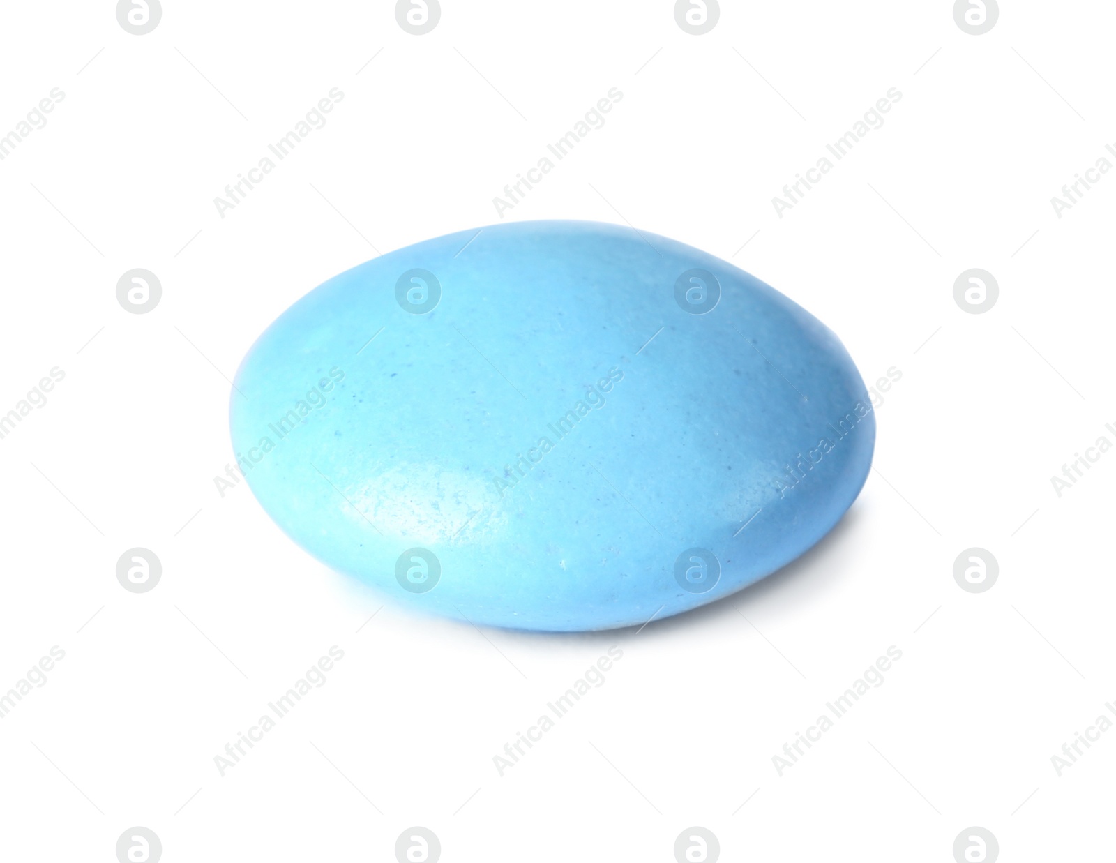 Photo of Pill on white background. Medical care and treatment