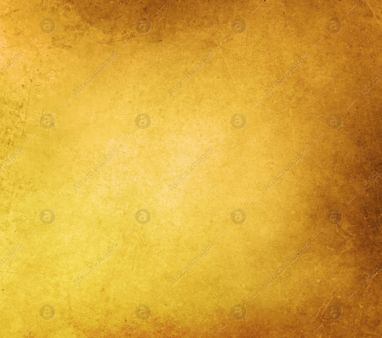 Image of Golden textured surface as background, closeup view