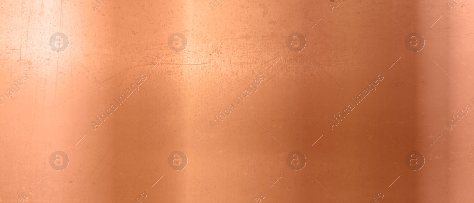 Image of Shiny bronze surface as background, closeup view