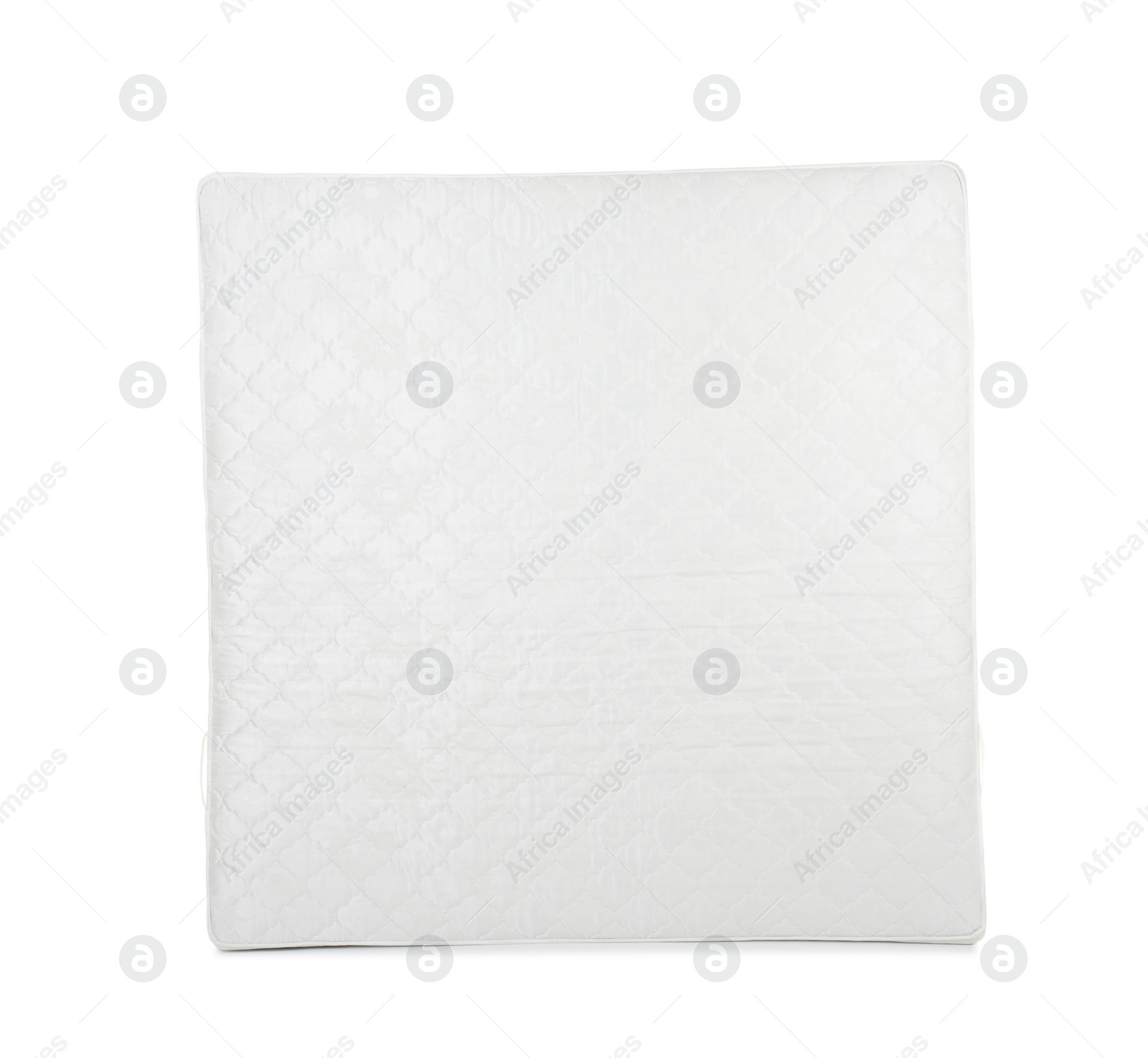 Photo of Modern comfortable orthopedic mattress isolated on white