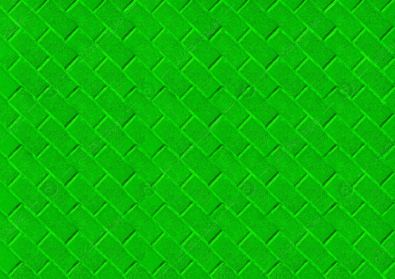 Image of St. Patrick day. Green brick surface as background