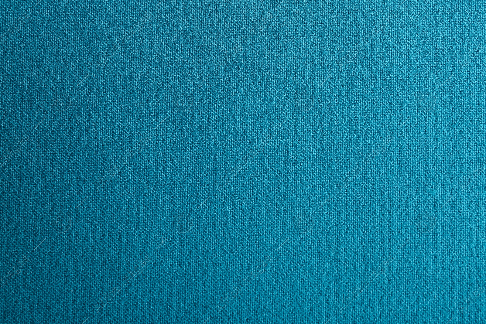 Photo of Texture of beautiful blue fabric as background, closeup