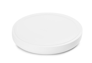 Wireless charger isolated on white. Modern technology