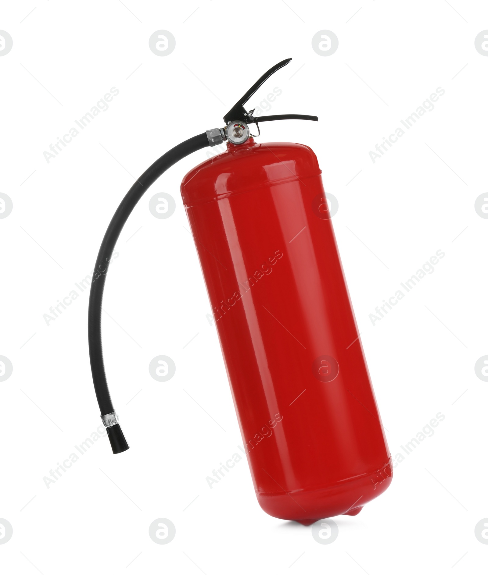 Photo of Fire extinguisher isolated on white. Safety tool