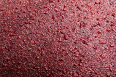 Delicious fruit leather as background, closeup view