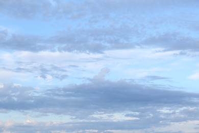 Photo of Picturesque view on beautiful sky with clouds