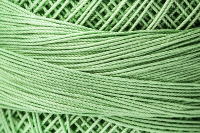 Color thread clew, closeup