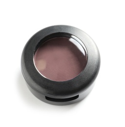 Photo of Eye shadow on white background. Decorative cosmetics