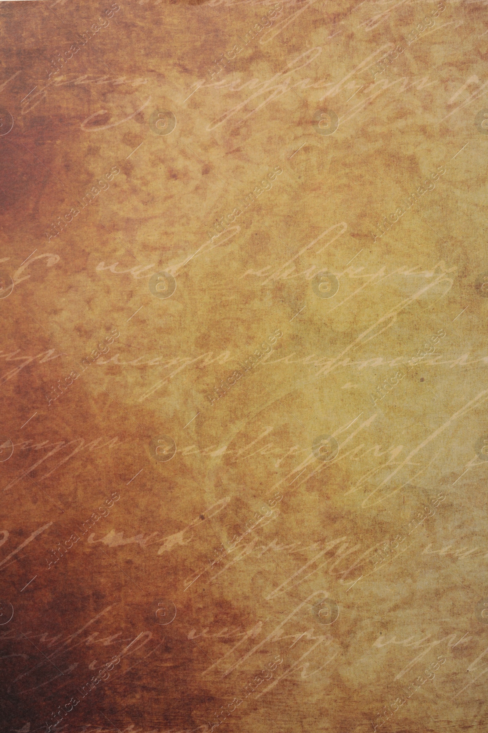 Photo of Texture of parchment paper as background, top view