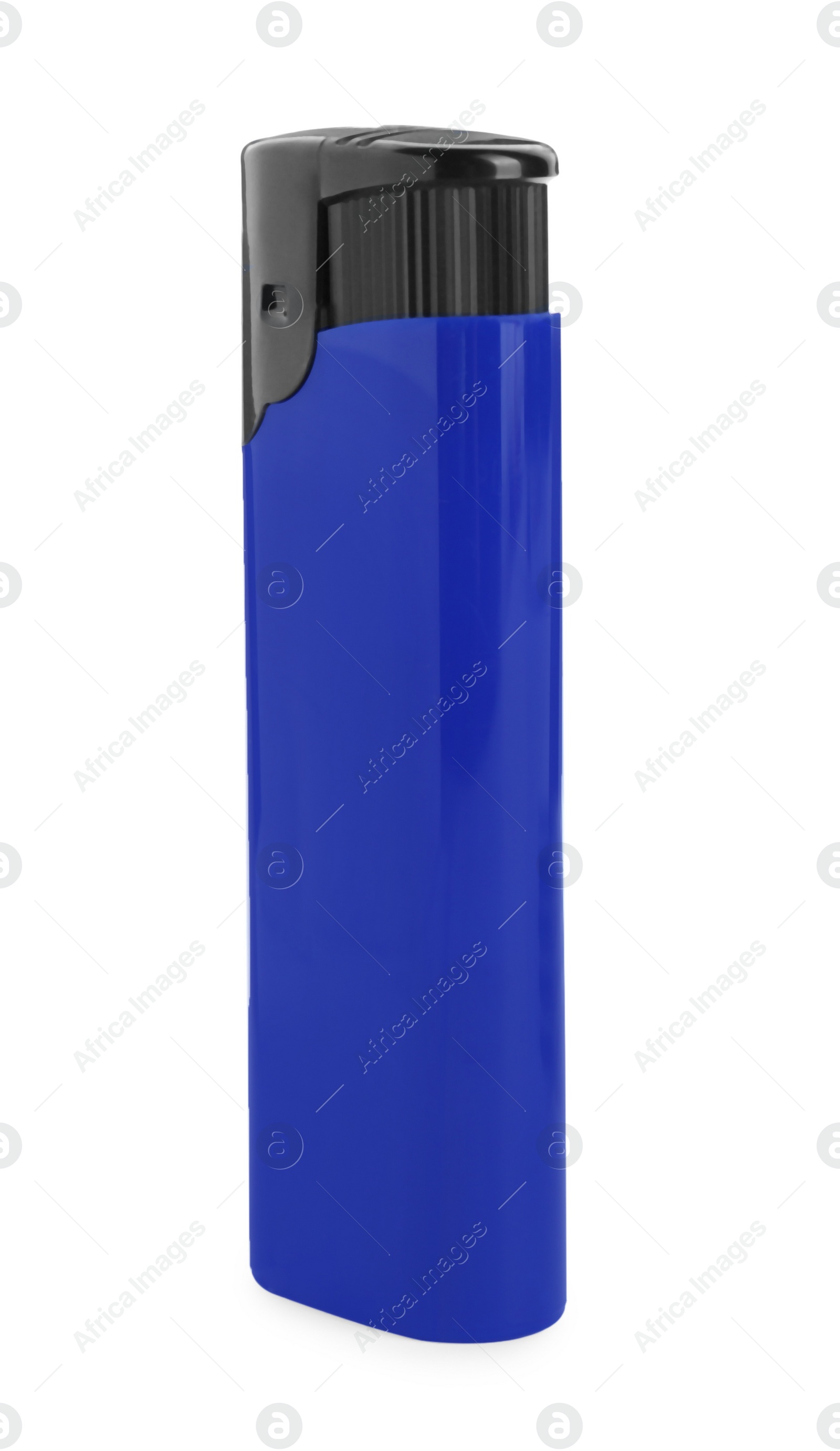 Photo of Stylish small pocket lighter isolated on white