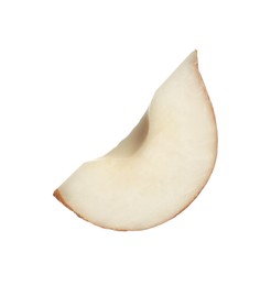Photo of Piece of tasty hazelnut isolated on white