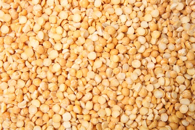 Photo of Many dried peas as background