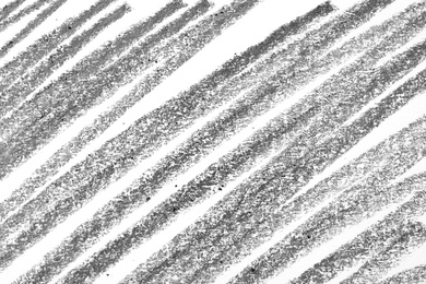 Abstract hand drawn pencil hatching on white background, closeup