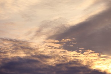 Photo of Picturesque view of beautiful sky with clouds