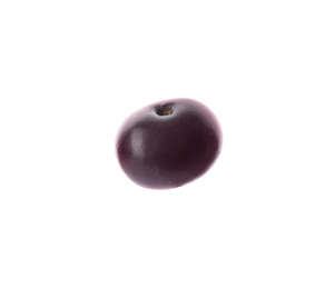Photo of Fresh ripe acai berry isolated on white