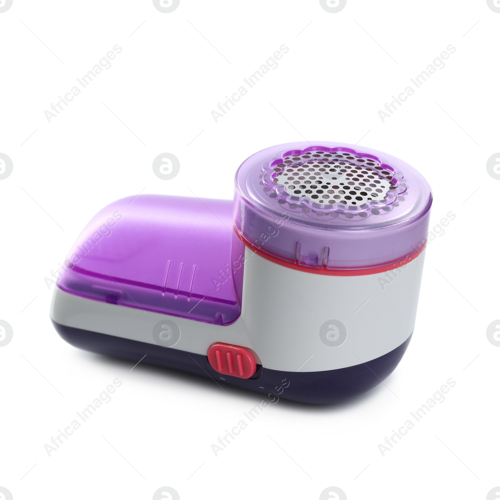 Photo of Modern fabric shaver for lint removing isolated on white