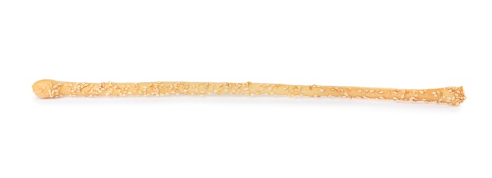 Photo of Fresh delicious grissini stick isolated on white