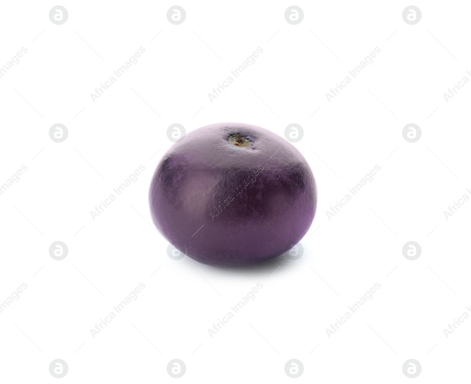 Photo of Fresh ripe acai berry isolated on white