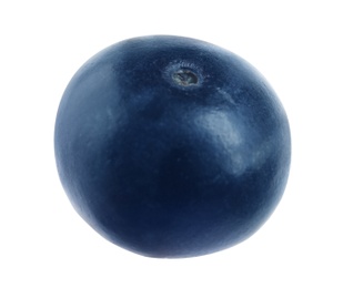 Fresh raw ripe blueberry isolated on white