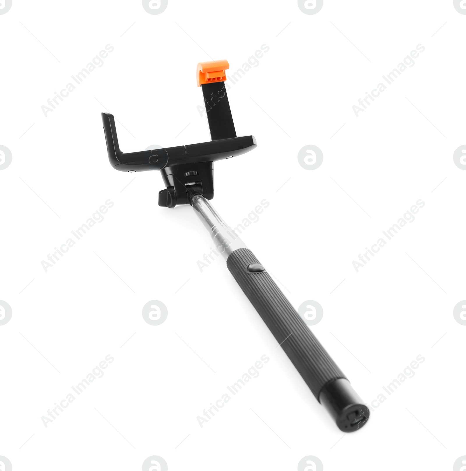 Photo of Selfie stick on white background